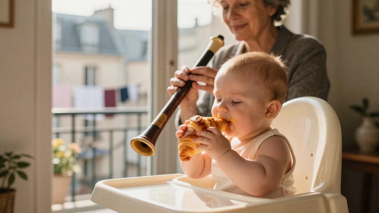 Babies Accomplishing the Important Word of the Parisian Suite
