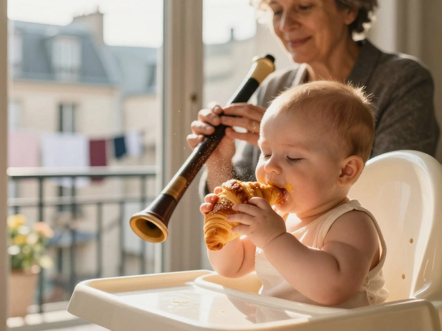 Babies Accomplishing the Important Word of the Parisian Suite